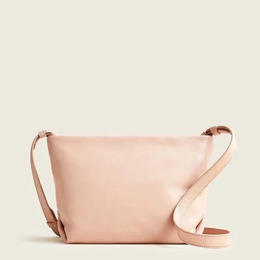 J.Crew Oslo soft leather crossbody bag purse